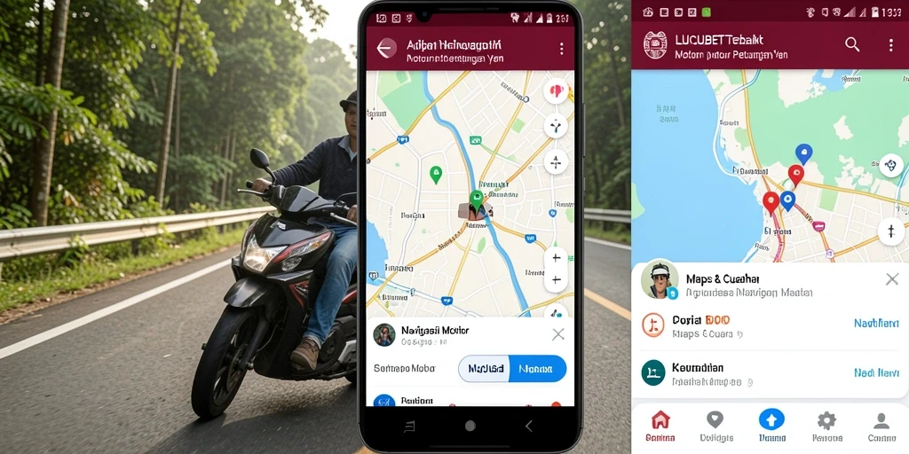 Tampilan antarmuka LUCUBET yang intuitif dan informatif.