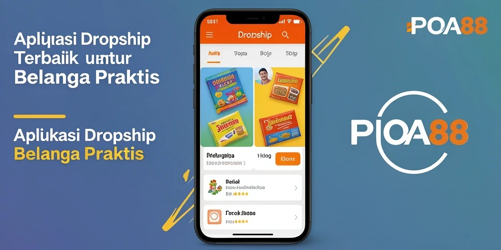 Antarmuka pengguna POA88 yang sederhana untuk pengalaman dropship.